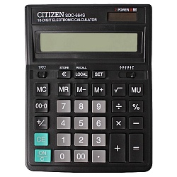 калькулятор  настольный 16 pазр. "citizen" двойное питание 199,0*153,0*30,5мм