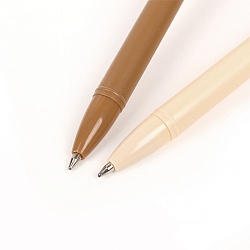 ручка шар. синяя  мишутка