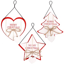 подвеска "merry christmas" ассорти