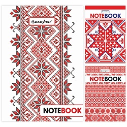 Блокнот 10*14см  60л  "Орнаменты" на гребне
