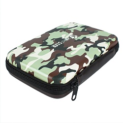 пенал 1 отделение "camouflage" 22*15*5см (коричневый)
