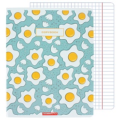 тетрадь  48л кл. "яишенка" обложка уф-лак, конгрев