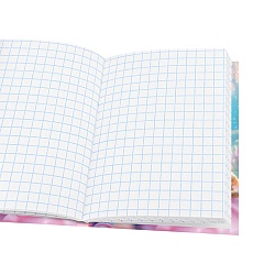 книжка записная  а7  48л "принцесса и единорог-2" 7бц, глянц.лам.