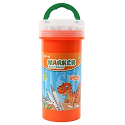 фломастеры 24цв  двухсторонние на водной основе