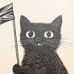 тетрадь предметная  48л кл английский язык "bad cat" 