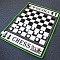 напольная игра "шашки" 130*95*0,3см (уценка)