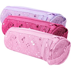 пенал мягкий тубус "darvish" ассорти "люрекс" + пайетки