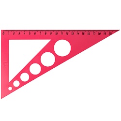 треугольник с окружностями 20см 30°  ассорти рб