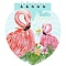 Блокнот A7  40л "Flamingo" на спирали