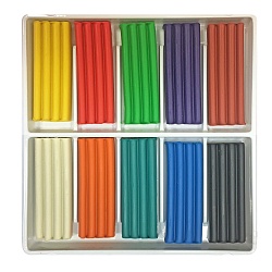 пластилин 10цв. "zoo" 150г луч