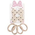 Аксессуары для волос в наборе (2 заколки-зажима+ 4резинки)