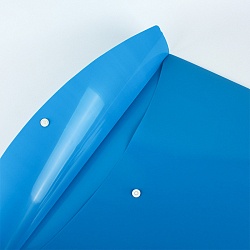 папка-конверт на кнопке а3 200мкм синяя