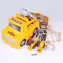 машина-трансформер "engineering" 2в1. игрушка