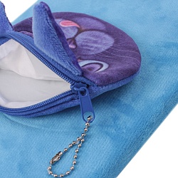 Блокнот 14,5*21см 80л "Домашние животные" с монетницей ассорти