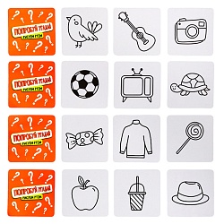 игра "попробуй угадай" рисуем ртом