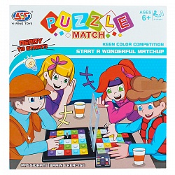 настольная игра "puzzle match" (пятнашки)