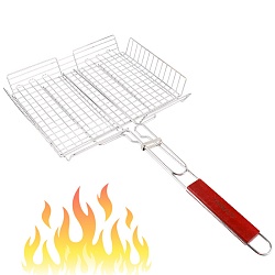 решетка для гриля 34,5*26*5см (глубокая) 