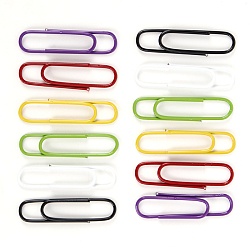 скрепки 28мм "бугинком" цветные 100шт/уп  рб