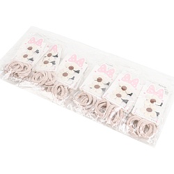 аксессуары для волос в наборе (2 заколки-зажима+ 4резинки)