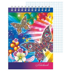 Блокнот 7*10см  60л  "Детские" на гребне плотность 55гр/м2