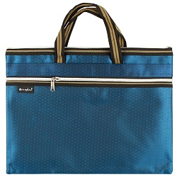 портфель текстильный "darvish" а4 на молнии + карман на молнии