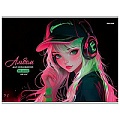 Альбом для рисования 40л. склейка "Девушка в наушниках-3"