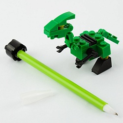 ручка шар. синяя "конструктор"