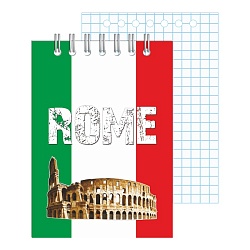 Блокнот  7*10см  60л  "Флаг" на гребне