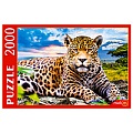 Пазлы 2000 элементов Большой леопард