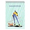 альбом для рисования 24л. на гребне sketchbook,fashion book №1