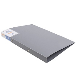 папка с 2-мя кольцами 25мм 700мкм серая