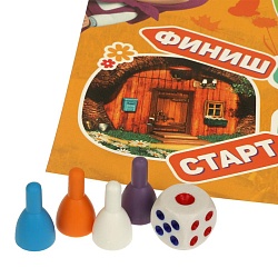 настольная игра ходилка "маша и медведь"