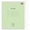 тетрадь  12л линейка цв. обл "однотон" антибак.покрытие