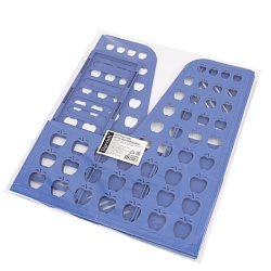 лоток вертикальный 1 отделение сборный синий