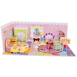 пазл 3d интерьер (милая спаленка 689-2с) , игрушка