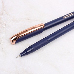 ручка шар. синяя  gold point  hauser