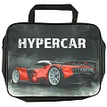 Папка школьника А4 с ручками + твёрдое дно Hypercar печать на ткани