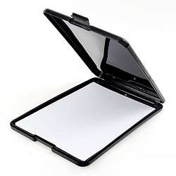 папка для документов а4 с зажимом черная