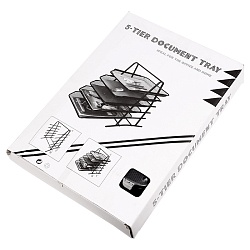 лоток горизонтальный металлический 5 секций