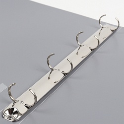 папка с 4-мя кольцами 25мм 700мкм серая