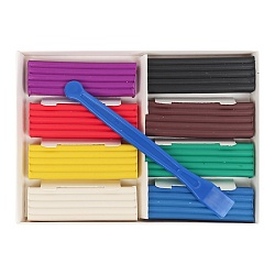 пластилин  8цв. "darvish" 160г со стеком