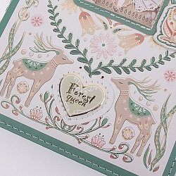 Блокнот 11,6*16,5см 112л обложка кожзам с тиснением "золото"