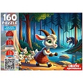 Пазлы  160 элементов Волк и семеро козлят "Оживи мультфильм"