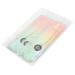 закладка металлическая "солнце и луна"