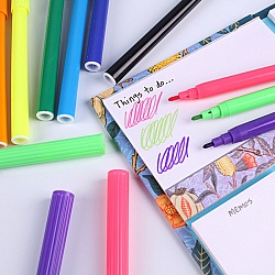 фломастеры 12цв "darvish" для девочек в картонной упаковке