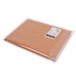 ежедневник а5 недатиров.  96л обложка кож.зам. светло-коричневая