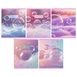 тетрадь  48л кл. "soft focus" обложка выбор. лак