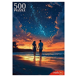 пазлы  500 элементов прогулка по пляжу