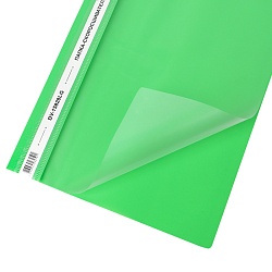 папка-скоросшиватель а4 салатовая 120/180мкм