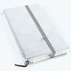 книжка  записная  а6 "darvish" обложка с узором на резинке